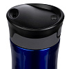 Термостакан Tansley, герметичный, вакуумный, синий с нанесением логотипа