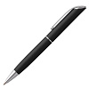 Ручка шариковая Glide, черная с нанесением логотипа