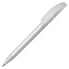 Ручка шариковая Prodir DS3 TFF, белая с нанесением логотипа