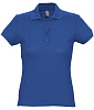 Рубашка поло женская PASSION 170, ярко-синяя (royal) с нанесением логотипа