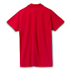 Рубашка поло мужская SPRING 210, красная с нанесением логотипа