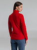 Толстовка флисовая женская Frontflip красная с нанесением логотипа