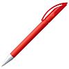 Ручка шариковая Prodir DS3 TFS, красная с нанесением логотипа