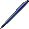Ручка шариковая Moor Silver, синяя с нанесением логотипа