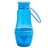 Бутылка для воды Amungen, синяя с нанесением логотипа