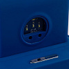 Магнитная зарядная станция Cooper Duo, синяя с нанесением логотипа