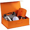 Коробка Big Case, оранжевая с нанесением логотипа