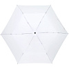 Зонт складной Luft Trek, белый с нанесением логотипа
