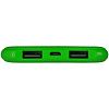 Внешний аккумулятор Uniscend Half Day Compact 5000 мAч, ярко-зеленый с нанесением логотипа