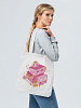 Холщовая сумка «Осака. Рамен», молочно-белая с нанесением логотипа