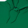 Толстовка с капюшоном унисекс Hoodie, зеленая с нанесением логотипа