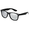 Очки солнцезащитные Palau, черные с нанесением логотипа