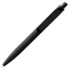 Ручка шариковая Prodir QS03 PRP Tyre Soft Touch, черная с нанесением логотипа