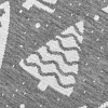 Плед «Елки», серый с нанесением логотипа