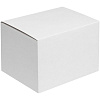 Коробка для кружки Chunky, белая с нанесением логотипа