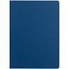 Ежедневник Shall, недатированный, синий, с белой бумагой с нанесением логотипа