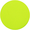 Наклейка тканевая Lunga Round, M, желтый неон с нанесением логотипа