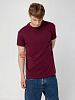 Футболка REGENT 150, бордовая с нанесением логотипа