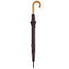 Зонт-трость Classic, коричневый с нанесением логотипа