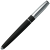 Набор Hugo Boss: папка, брелок и ручка, черный с нанесением логотипа