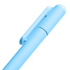 Ручка шариковая Prodir DS6S TMM, голубая с нанесением логотипа