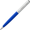 Ручка шариковая Promise, синяя с нанесением логотипа