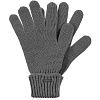 Перчатки Alpine, серый меланж с нанесением логотипа