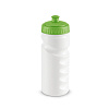 Бутылка для велосипеда Lowry, белая с зеленым с нанесением логотипа