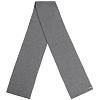 Шарф Tommi, серый меланж с нанесением логотипа