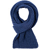 Набор Nordkyn с шарфом, синий меланж с нанесением логотипа