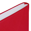 Ежедневник Tact, недатированный, красный с нанесением логотипа