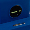 Магнитная зарядная станция Cooper Duo, синяя с нанесением логотипа