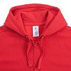 Толстовка мужская Hooded Full Zip красная с нанесением логотипа