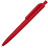 Ручка шариковая Prodir DS8 PRR-Т Soft Touch, красная с нанесением логотипа