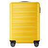 Чемодан Rhine Luggage, желтый с нанесением логотипа