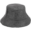 Банная шапка Panam, серая с нанесением логотипа