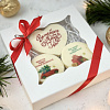 Набор печенья «Новогодние пожелания» с нанесением логотипа
