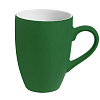 Набор кружек Good Morning c покрытием софт-тач, зеленый с нанесением логотипа