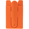 Чехол для карты на телефон Carver, оранжевый с нанесением логотипа