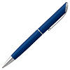 Ручка шариковая Glide, синяя с нанесением логотипа