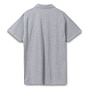 Рубашка поло мужская SPRING 210, серый меланж с нанесением логотипа