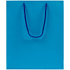 Пакет Wide, Голубой с нанесением логотипа