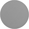 Наклейка тканевая Lunga Round, M, серая с нанесением логотипа