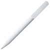 Ручка шариковая Prodir DS3 TPP, белая с нанесением логотипа