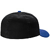 Бейсболка Ben Loyal, черная с синим с нанесением логотипа
