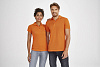 Рубашка поло мужская PRIME MEN 200 оранжевая с нанесением логотипа