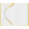 Блокнот Freenote Wide, желтый с нанесением логотипа
