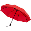 Зонт складной Monsoon, красный с нанесением логотипа