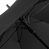 Зонт-трость Seam, светло-серый с нанесением логотипа