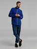 Куртка флисовая мужская TWOHAND синяя с нанесением логотипа